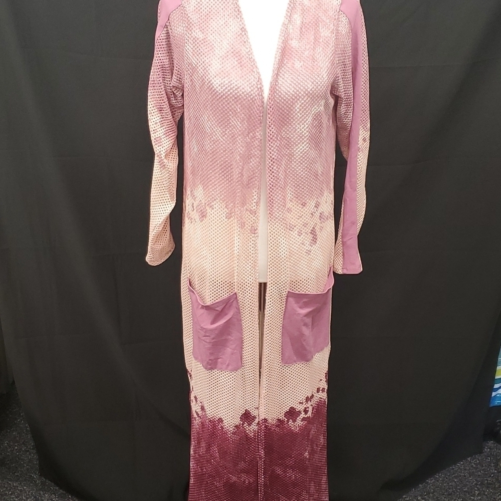 Rhonda Shear Retreat Pink Cover-up SZ LG